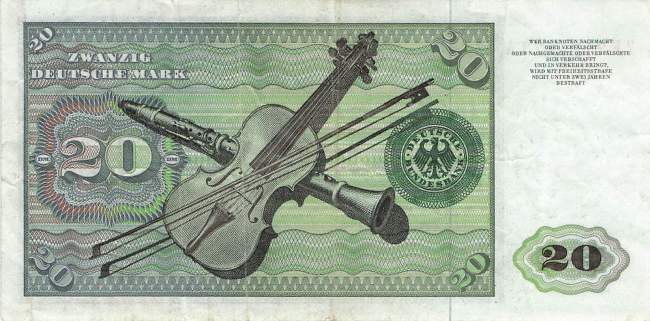 20 Mark 1971d Ersatznote